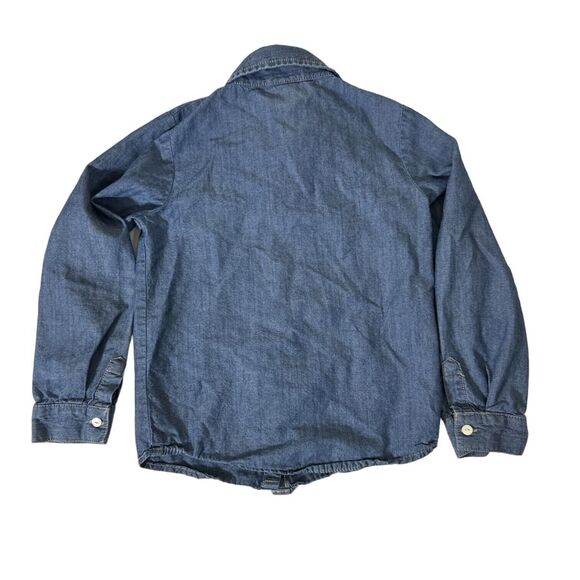 Carter's Boys Sz 6 Denim Button Up Shirt - Picture 2 of 3